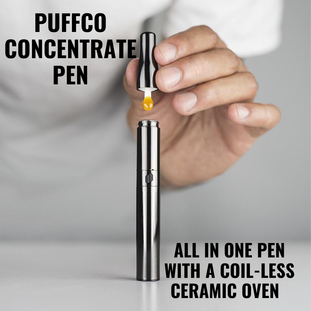  Person holding puffco concentrate pen