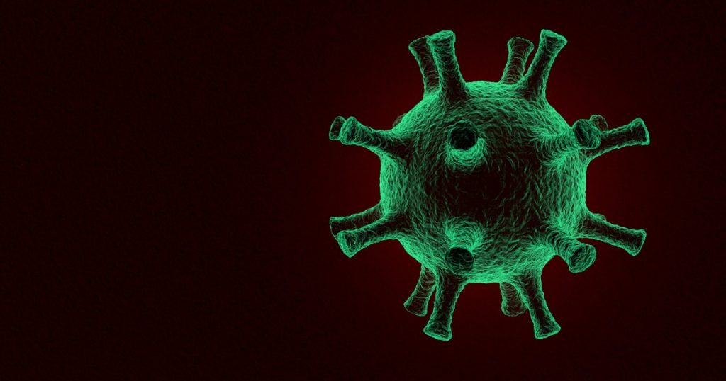 Close Up of Virus